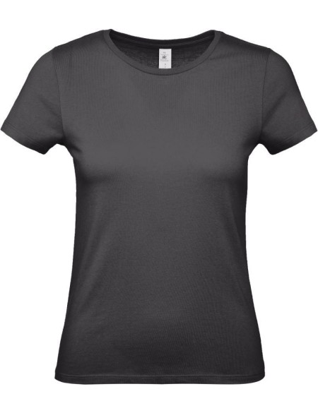 Damen-T-Shirt – B+C 150 – Schwarz pur S