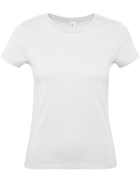 Damen-T-Shirt – B+C 150 – Weiß XXL