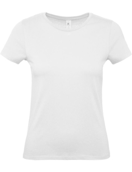 Damen-T-Shirt – B+C 150 – Weiß 3XL
