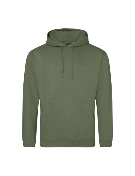 Herren-Sweatshirt JustHoods - Erdiges Grün L