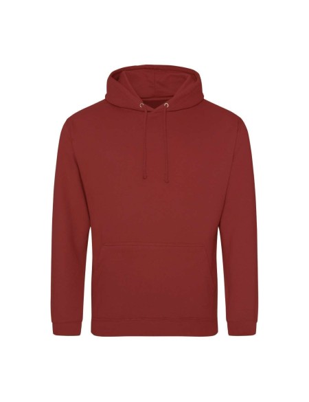 Herren-Sweatshirt JustHoods - Ziegelrot XXL