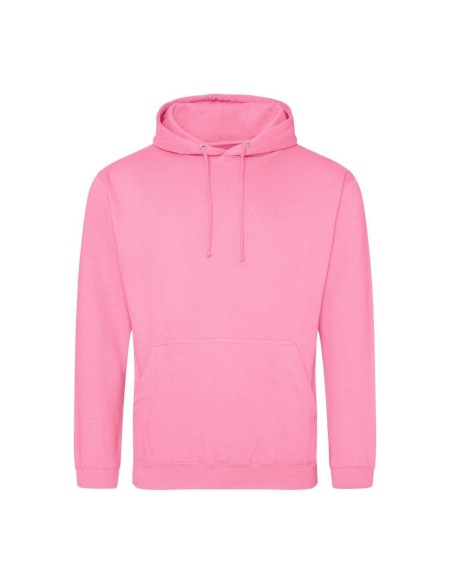 Herren-Sweatshirt JustHoods - Candyfloss rosa XL