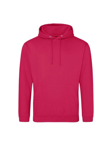 Herren-Sweatshirt JustHoods - Lippenstift rosa S