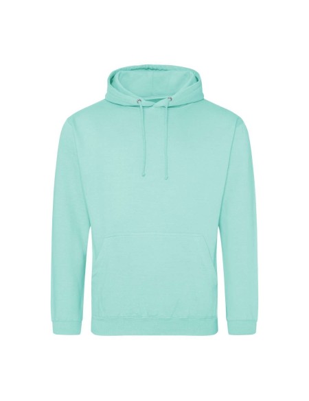 JustHoods Herren Kapuzenpullover - Peppermint L