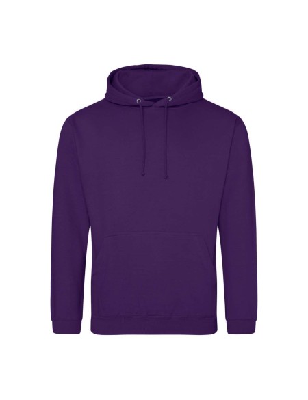 JustHoods Herren Kapuzenpullover - Lila S