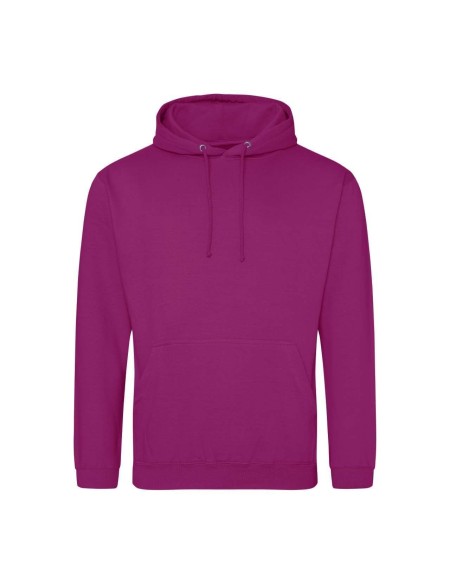 Herren-Sweatshirt JustHoods - Festival fuchsia L
