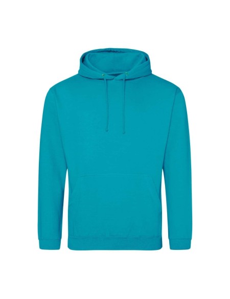 Herren-Sweatshirt JustHoods - Lagunenblau M