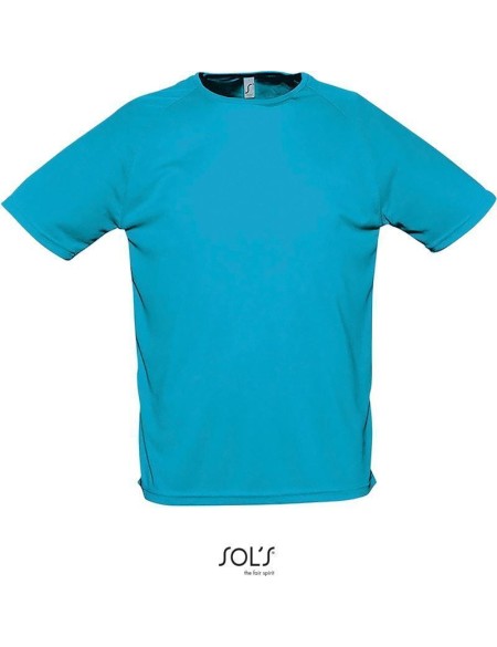 Sport-T-Shirt für Herren SPORTS - Aqua M
