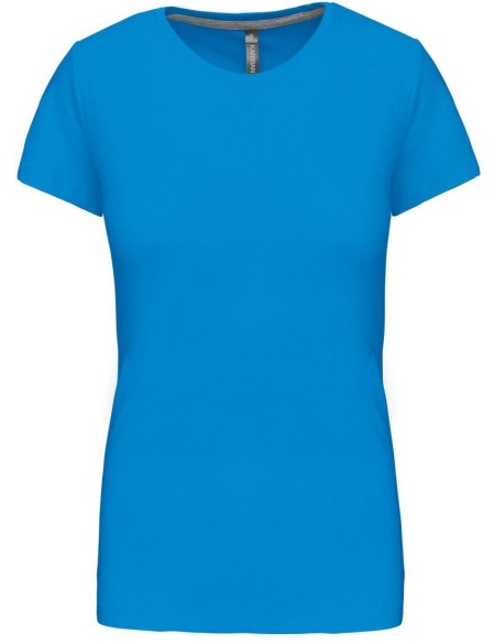 Damen T-Shirt Kariban K380 - Tropisches Blau S