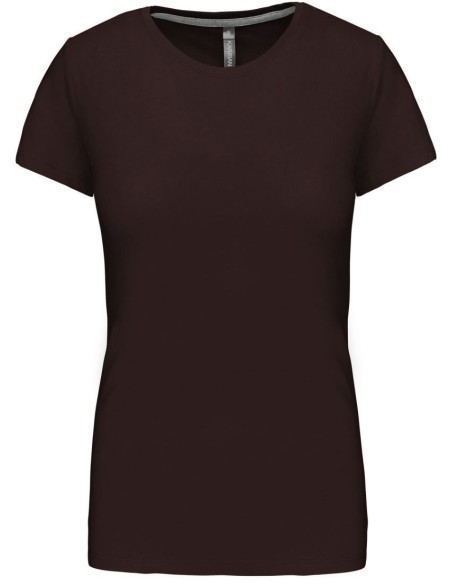 Damen T-Shirt Kariban K380 - Schokolade M