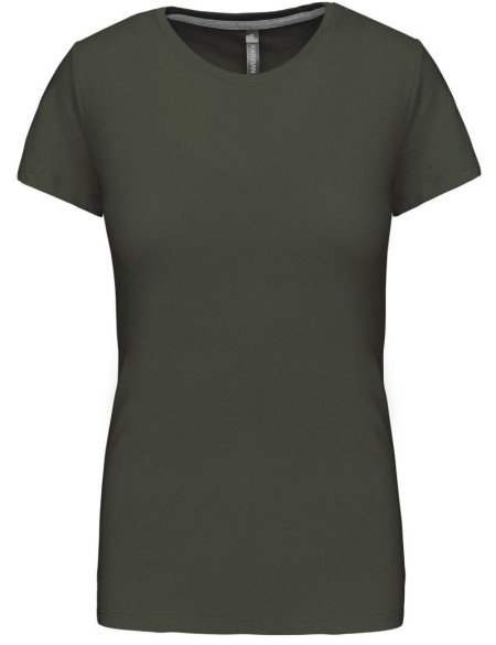 Damen T-Shirt Kariban K380 - Dunkelkhaki S