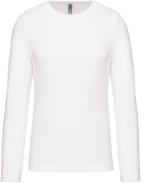 Herren-T-Shirt – Kariban K359 Langarm – Weiß M