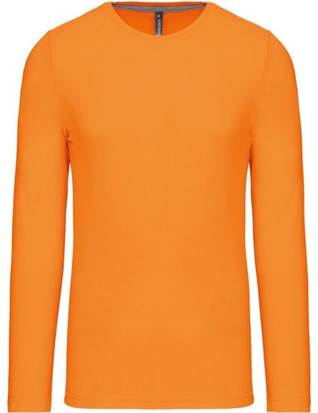 Herren T-Shirt – Kariban K359 Langarm – Orange M