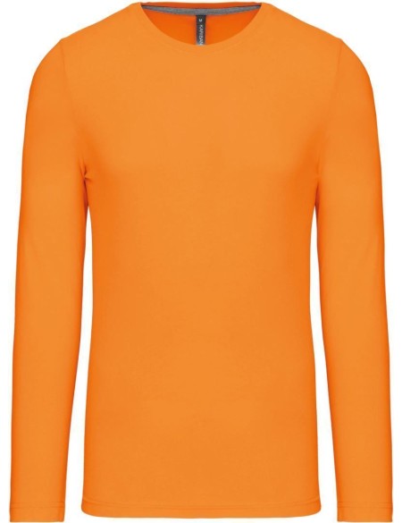 Herren T-Shirt – Kariban K359 Langarm – Orange L