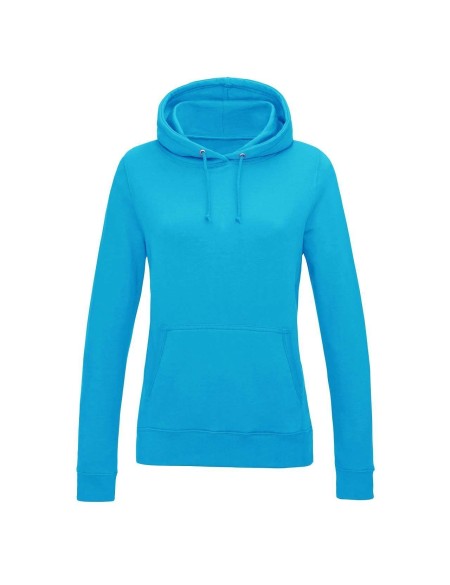 Damen-Sweatshirt JustHoods - Hawaiiblau M