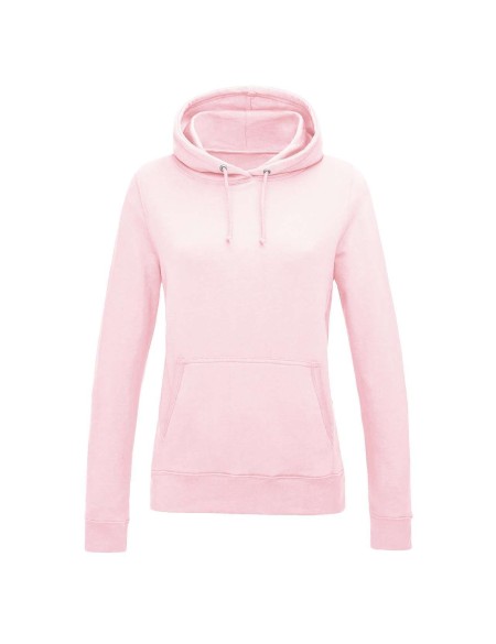 Damen-Sweatshirt JustHoods - Babyrosa XS