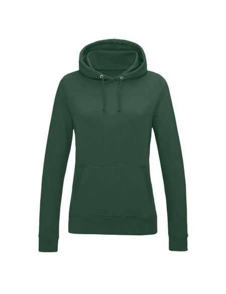 Damen-Sweatshirt JustHoods - Flaschengrün XS