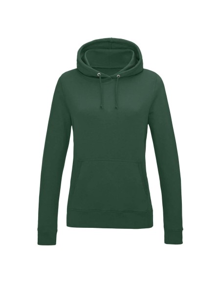 Damen-Sweatshirt JustHoods - Flaschengrün S