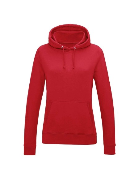 Damen-Sweatshirt JustHoods - Feuerrot XL