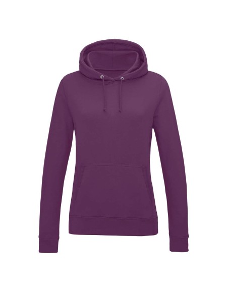 JustHoods Damen-Sweatshirt – Pflaume XS