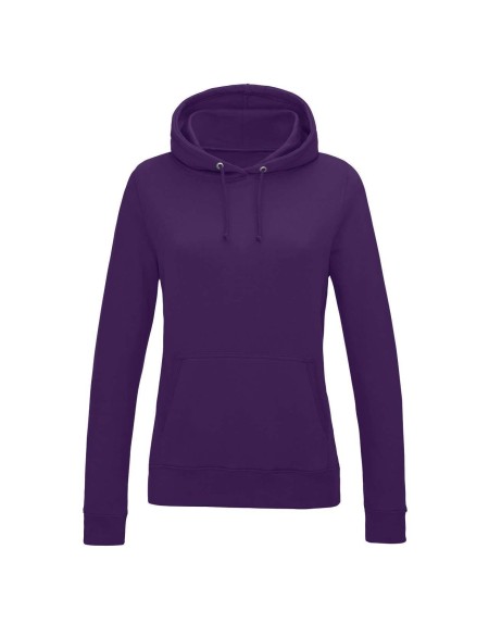 JustHoods Damen Kapuzenpullover – Lila XS