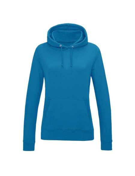 Damen-Sweatshirt JustHoods - Saphirblau XXL