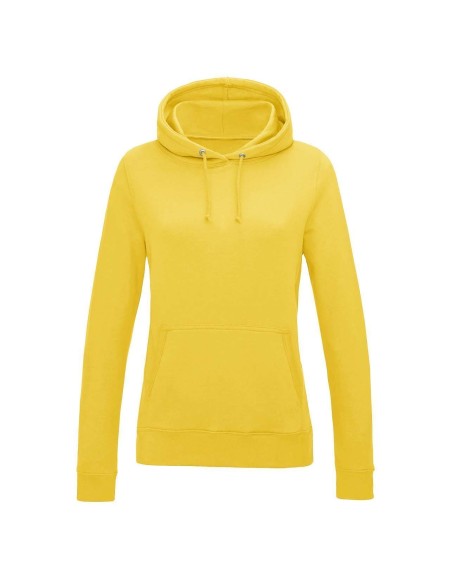 Damen-Sweatshirt JustHoods - Sonnengelb M