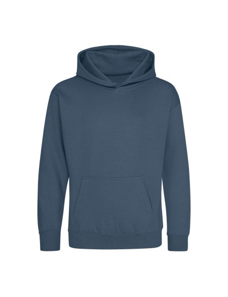 Kinder-Sweatshirt JustHoods - Airforceblau 7/8 Jahre