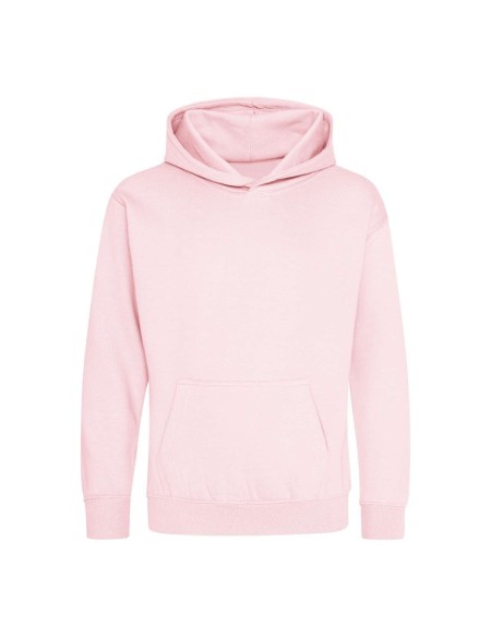 Kinder-Sweatshirt JustHoods - Babyrosa 3/4 Jahre