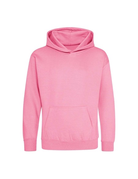 Kinder-Sweatshirt JustHoods - Candyfloss rosa 9/11 Jahre
