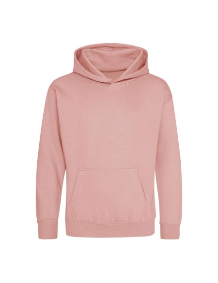 Kinder-Sweatshirt JustHoods - Dusty Pink 1/2 Jahre