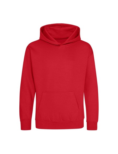 Kinder-Sweatshirt JustHoods - Feuerrot 1/2 Jahre