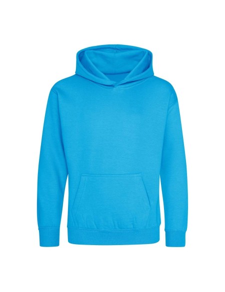 Kinder-Sweatshirt JustHoods - Hawaiiblau 1/2 Jahre