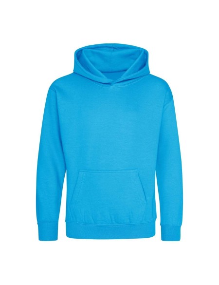 Kinder-Sweatshirt JustHoods - Hawaiiblau 5/6 Jahre