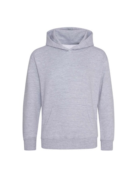 Kinder-Sweatshirt JustHoods - Heather Grey 5/6 Jahre