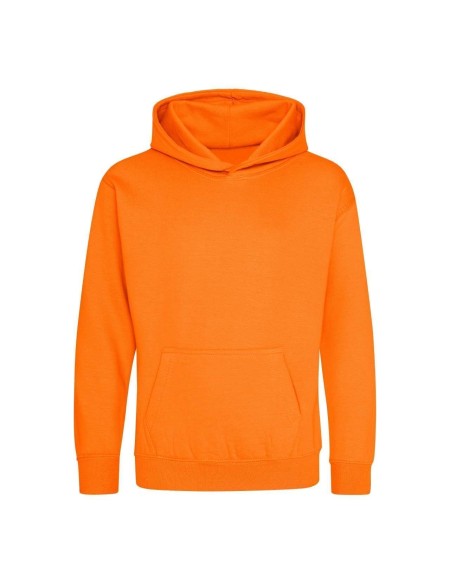 JustHoods Kinder-Sweatshirt – Orange Crush 7/8 Jahre