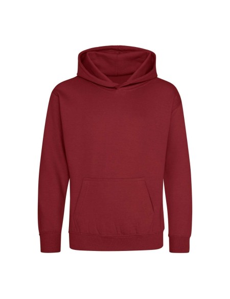 JustHoods Kinder-Sweatshirt – Red Hot Chili 7/8 Jahre