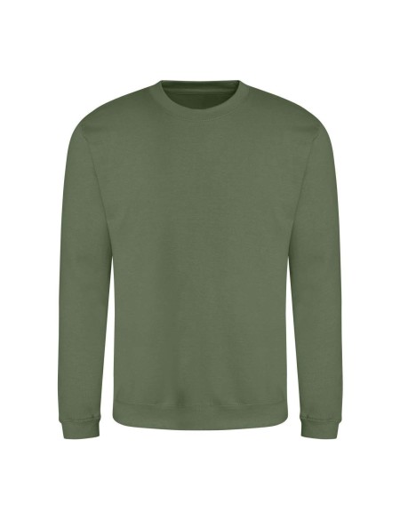 JustHoods Unisex Kapuzenpullover – Erdiges Grün S