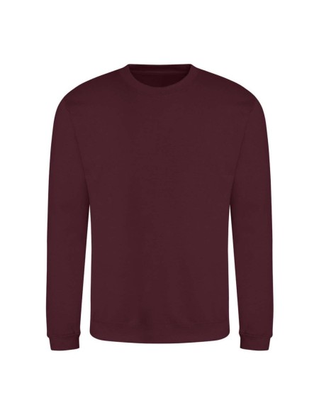 JustHoods Unisex Kapuzenpullover – Burgunderrot 5XL