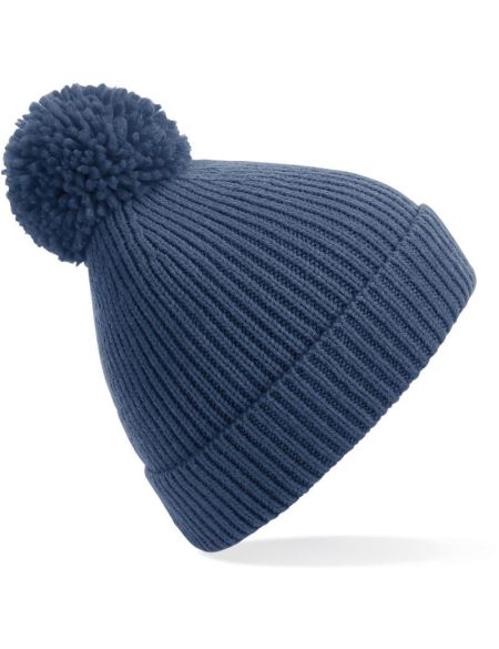 Čepice s bambulí B382 - Steel blue