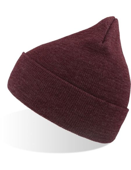 Strickmütze ''Wind - Burgund melange