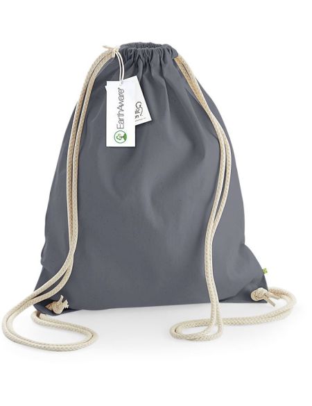 Schwere Bio-Baumwolltasche W810 – Graphitgrau
