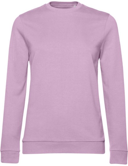 Damen-Sweatshirt ohne Kapuze #Set In - Candy Pink XXL