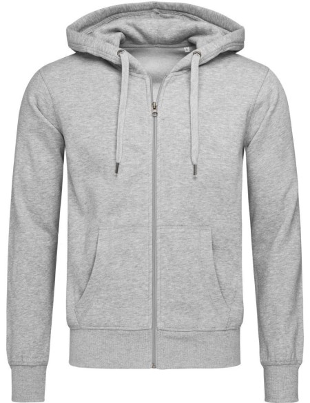 Herren Kapuzenpullover Stedman 5610 - Grau meliert M