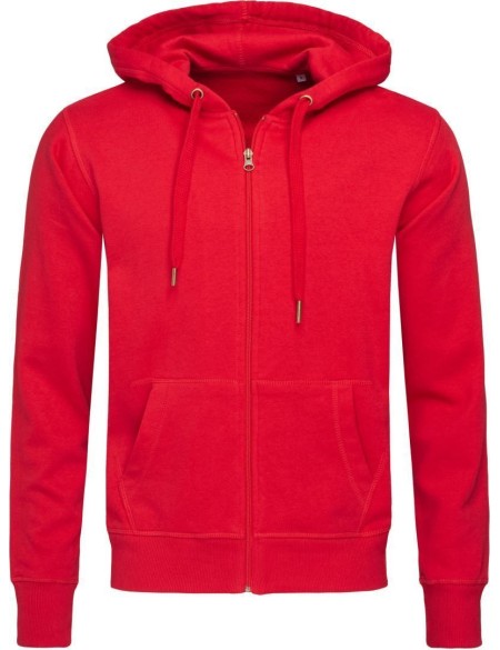 Herren-Kapuzenpullover Stedman 5610 – Crimson Red L