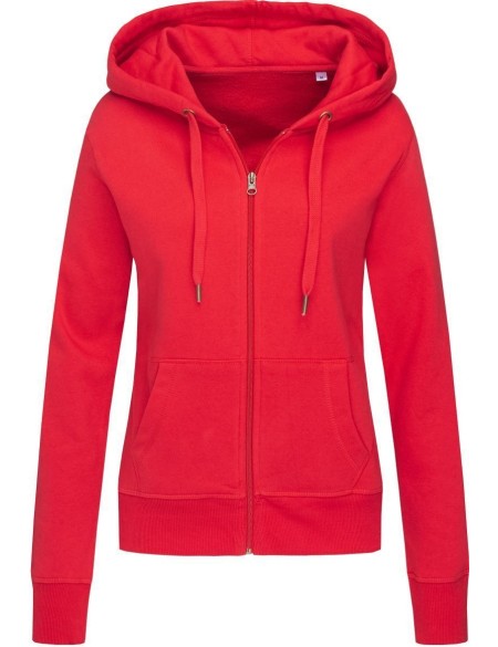 Damen-Kapuzenpullover Stedman 5710 – Crimson Red M