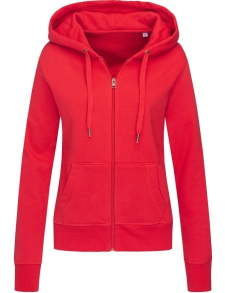 Damen-Kapuzenpullover Stedman 5710 - Crimson Red L