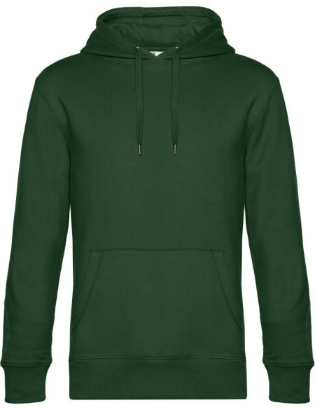Herren-Kapuzenpullover KING Hooded - Flaschengrün 3XL