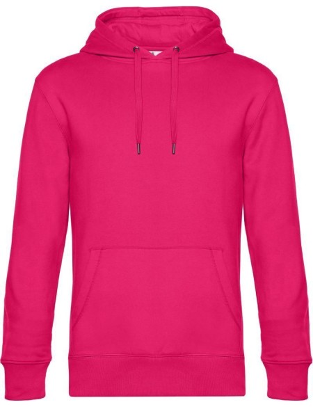 Herren Kapuzenpullover KING Hooded - Magenta Pink M
