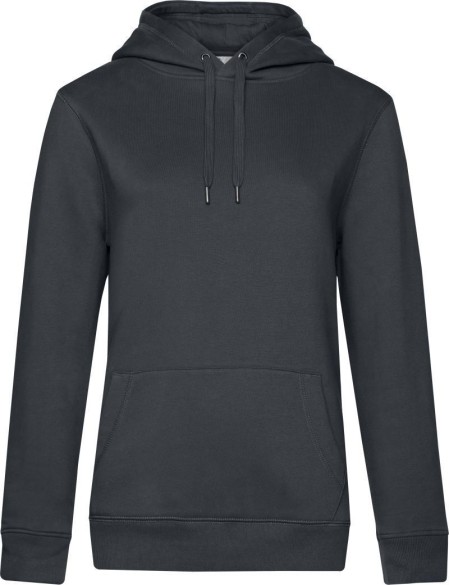 Damen Kapuzenpullover KING Hooded - Asphalt M